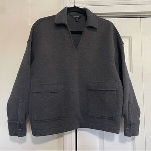 Banana Republic Dark Gray V Neck Pullover Size Small